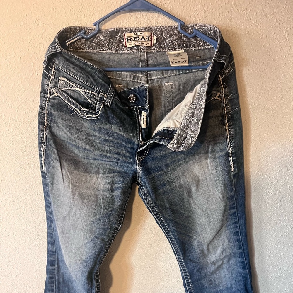 Ariat jeans with pocket detail